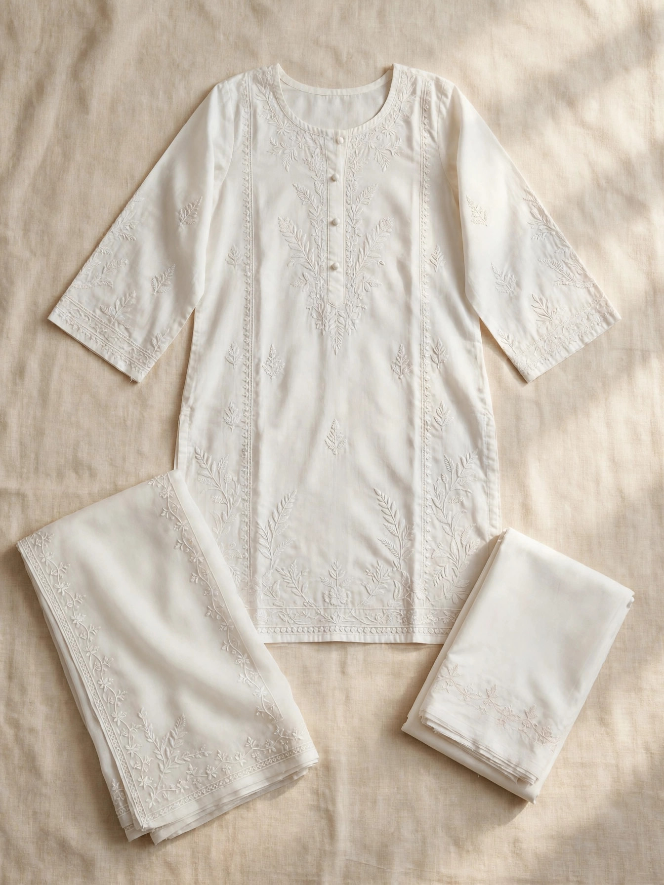 PRET EMBROIDERED COTTON 3 PCS